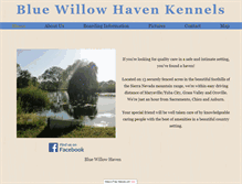 Tablet Screenshot of bluewillowhaven.com